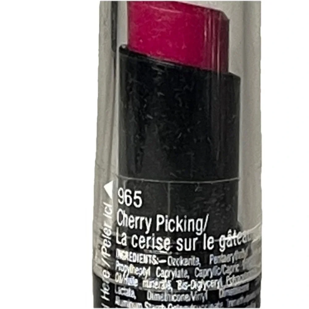 Wet n Wild MegaLast Lipstick Cherry Picking Bold Berry Pink 965 New Sealed Sexy